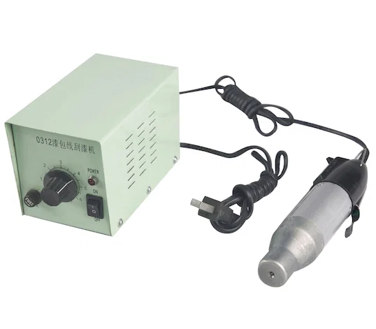 Máquina Manual de Descascar Fio de Cobre WPM-0312 - Descascador de Fio Esmaltado